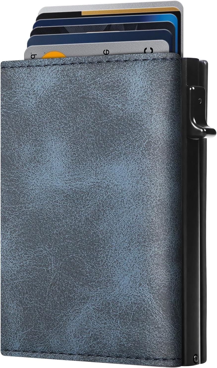 BILLETERA PARA HOMBRE GAOCHALE SLIM CON BLOQUEO RFID Y PORTATARJETAS POP UP - 1