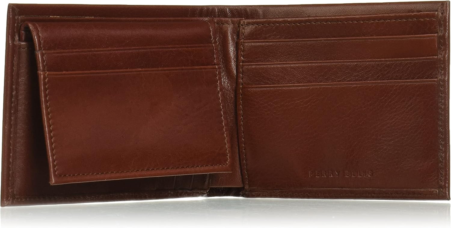 BILLETERA PARA HOMBRE PERRY ELLIS PORTFOLIO RFID SMOOTH PASSCASE - 4