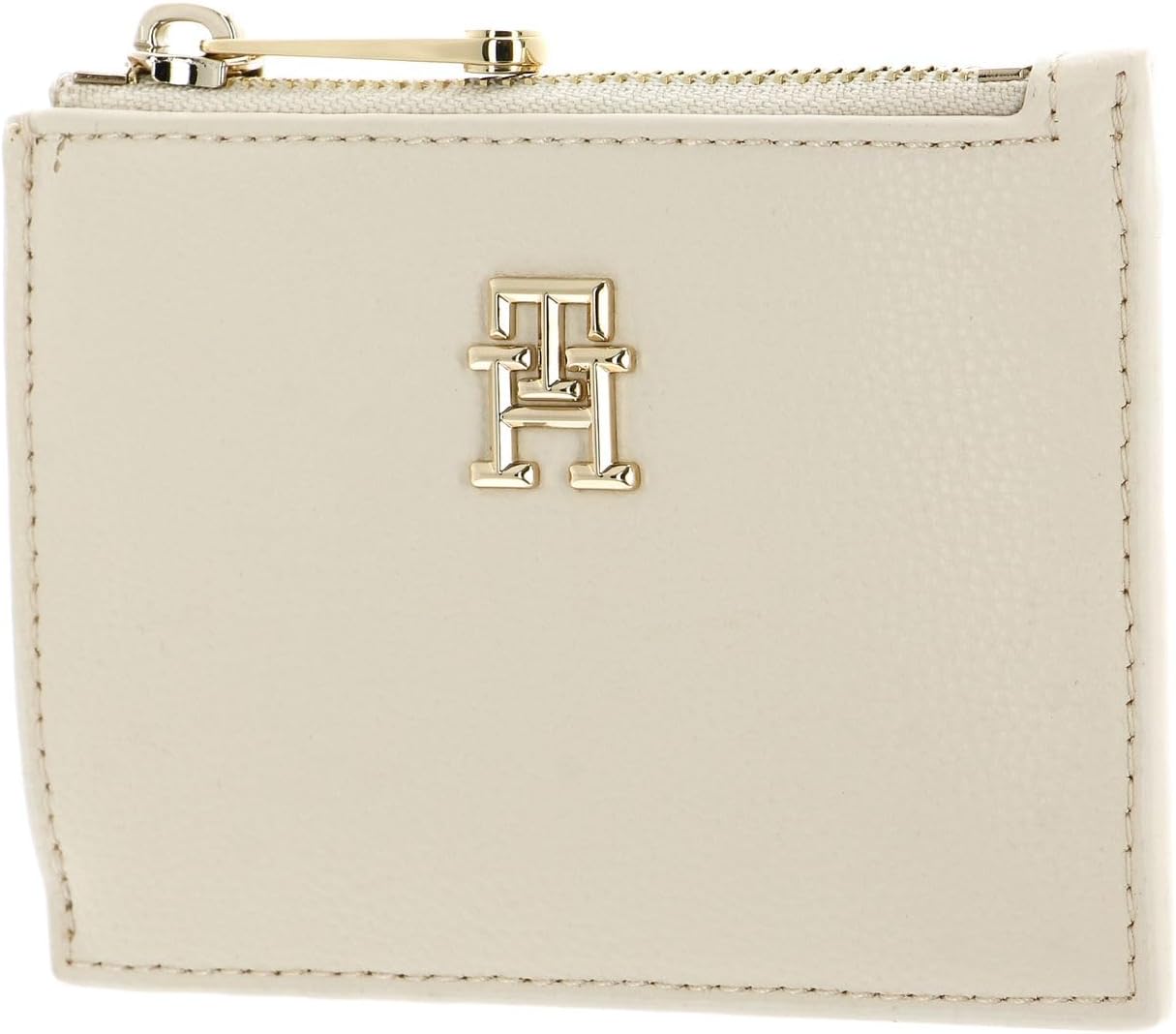 BILLETERA MUJER TOMMY HILFIGER MINI SLIM CON LOGO Y CIERRE SUGARCANE - 1