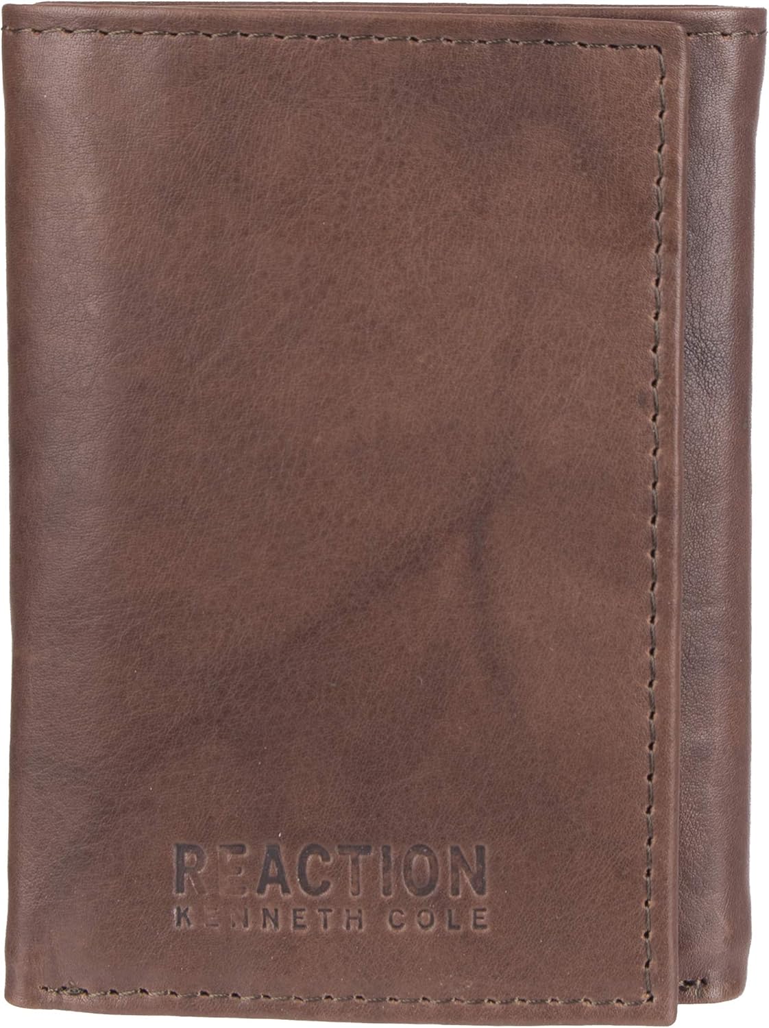BILLETERA KENNETH COLE REACTION PARA HOMBRE CON BLOQUEO RFID, CUERO, MARRÓN, TALLA ÚNICA - 1