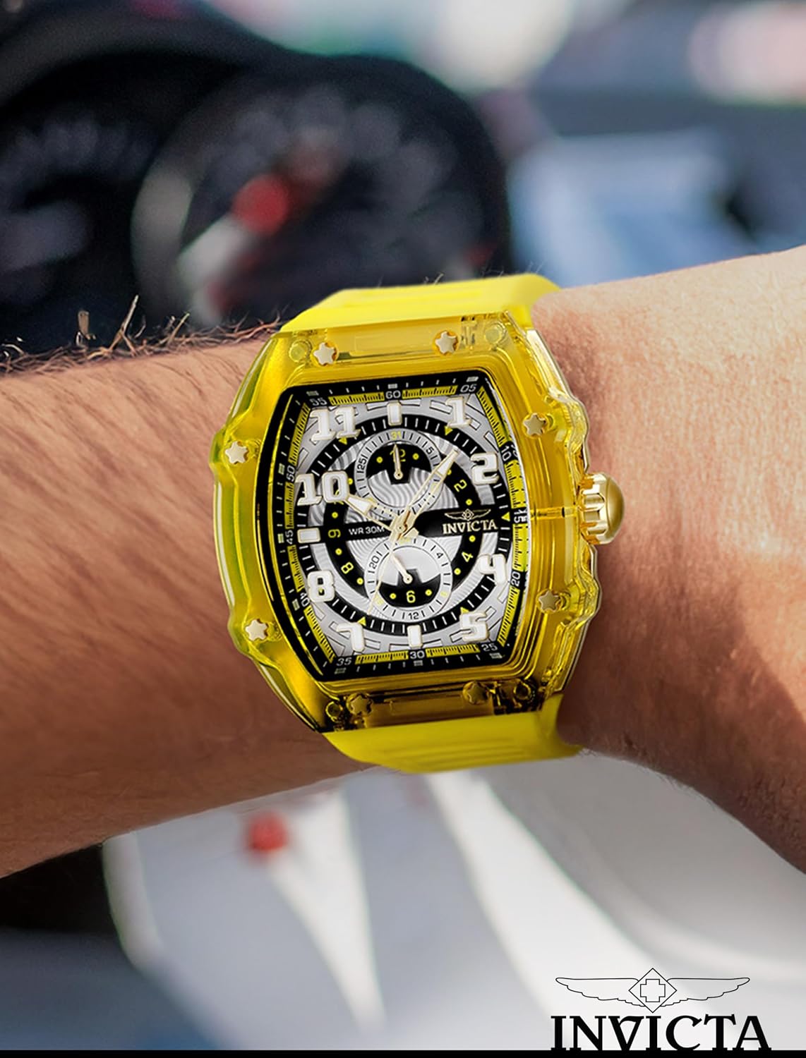RELOJ DE PULSERA INVICTA RACING HOMBRE 48.5MM VH61 QUARTZ - 2