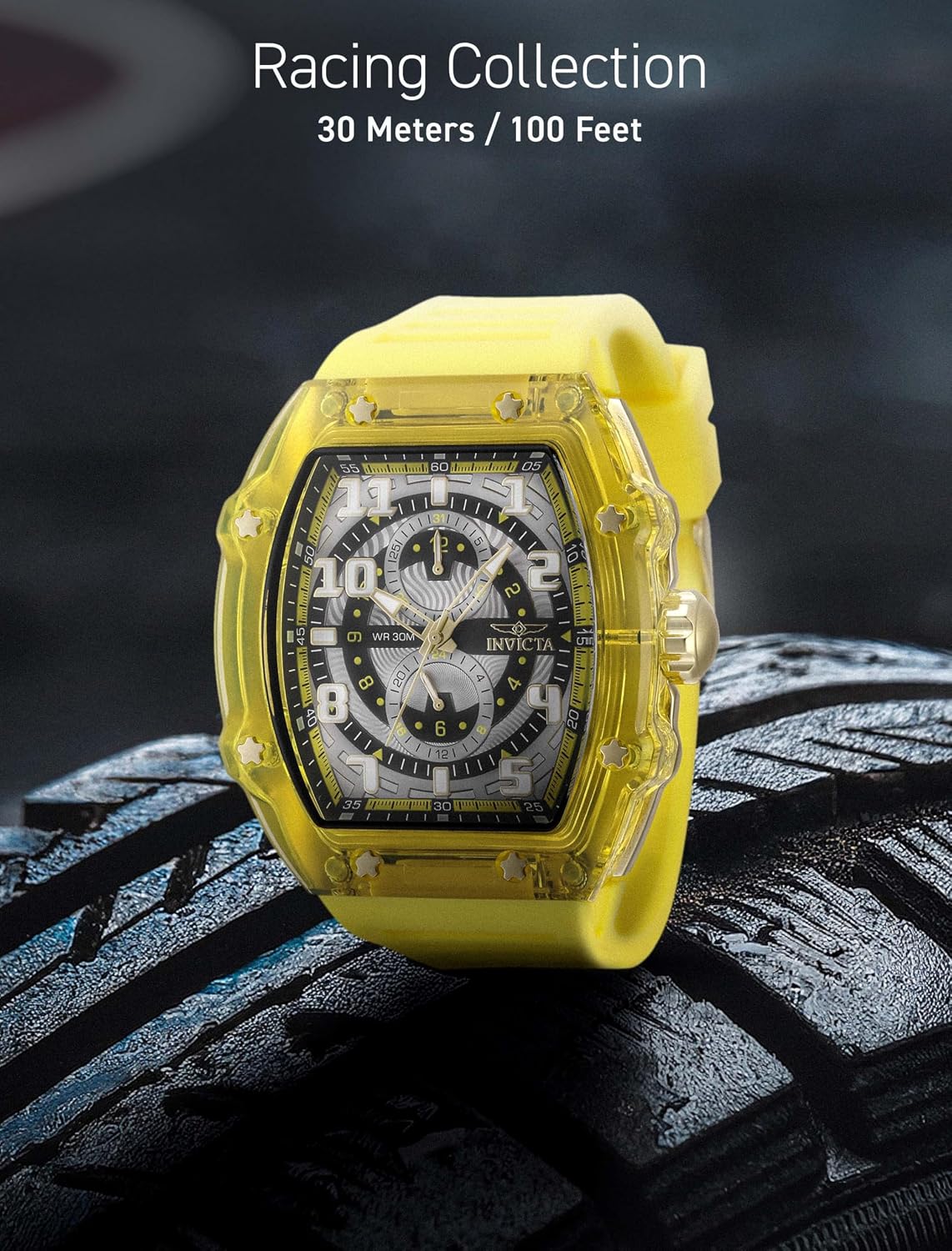 RELOJ DE PULSERA INVICTA RACING HOMBRE 48.5MM VH61 QUARTZ - 5