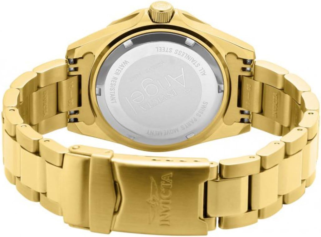 RELOJ DE PULSERA MUJER INVICTA ANGEL CUARZO ANALÓGICO ACERO INOXIDABLE DORADO Y PLATEADO 18 - 5