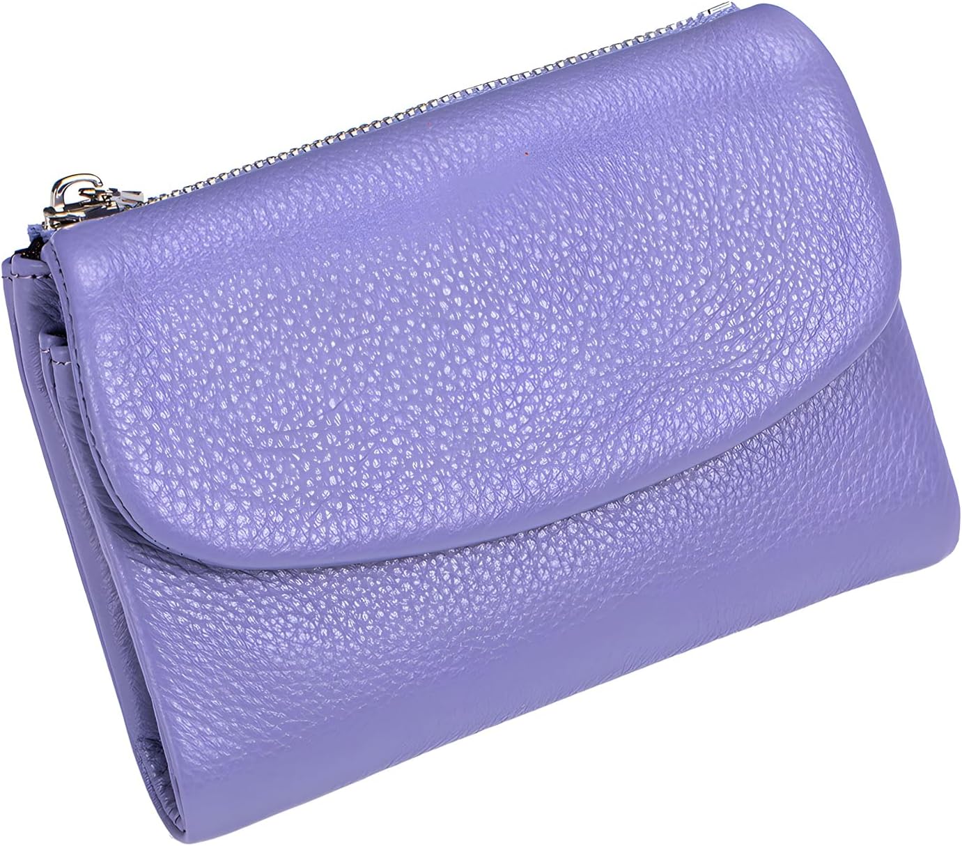BILLETERA UNISEX ATLODAS DE CUERO GENUINO CON MONEDERO Y PORTA TARJETAS 5.3 PULGADAS - 1