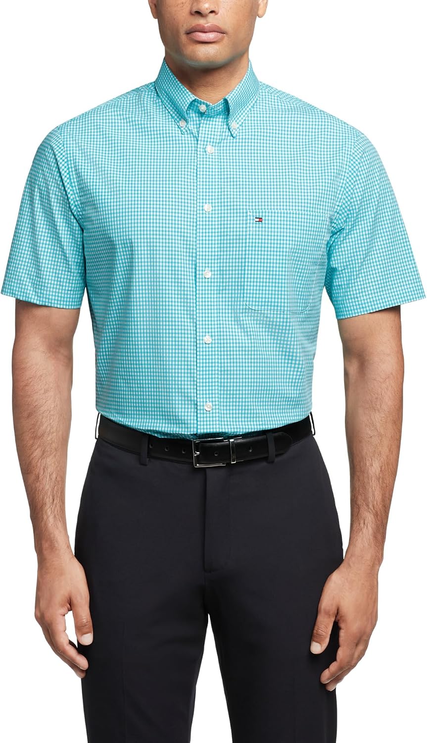 CAMISA DE HOMBRE TOMMY HILFIGER MANGA CORTA CON BOTONES - 1