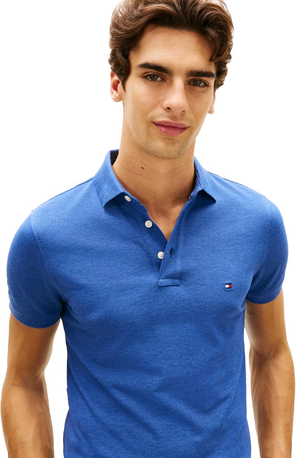 POLO PARA HOMBRE TOMMY HILFIGER MANGA CORTA SLIM FIT CON ALGODÓN ORGÁNICO Y STRETCH - 2
