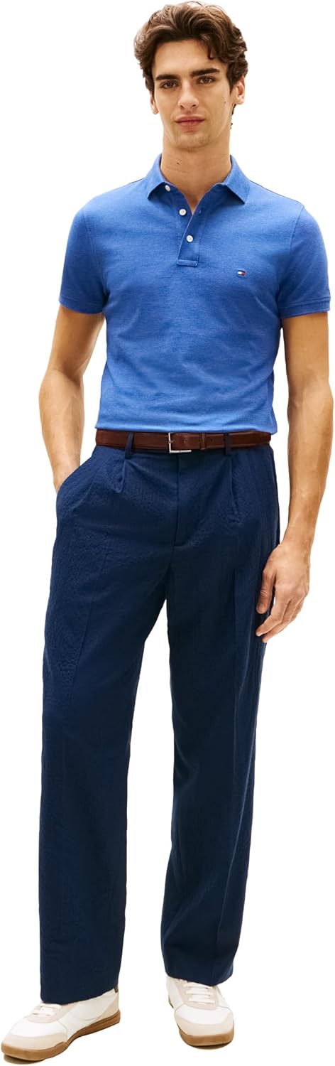 POLO PARA HOMBRE TOMMY HILFIGER MANGA CORTA SLIM FIT CON ALGODÓN ORGÁNICO Y STRETCH - 4