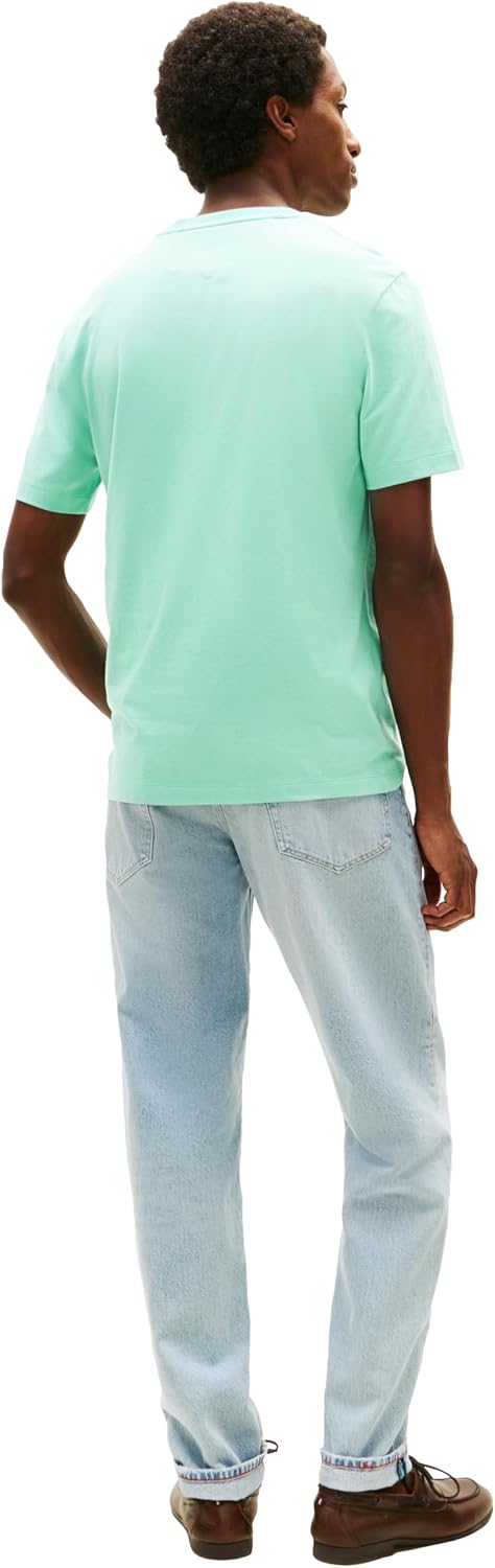 POLO HOMBRE TOMMY HILFIGER MANGA CORTA ALGODÓN CUELLO REDONDO REGULAR FIT - 4