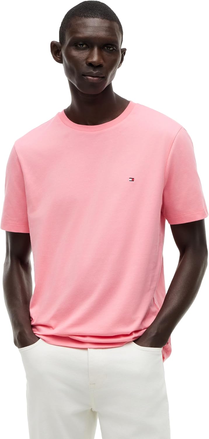 POLO HOMBRE TOMMY HILFIGER MANGA CORTA ALGODÓN CUELLO REDONDO REGULAR FIT - 1