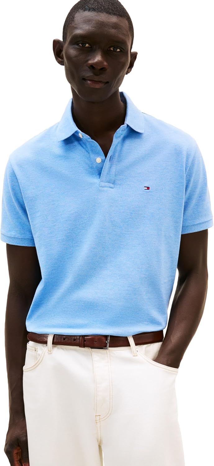POLO HOMBRE TOMMY HILFIGER MANGA CORTA ALGODÓN PIQUÉ REGULAR FIT - 1