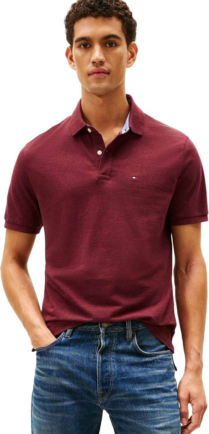 POLO PARA HOMBRE TOMMY HILFIGER MANGA CORTA ALGODÓN CLASSIC FIT - 1