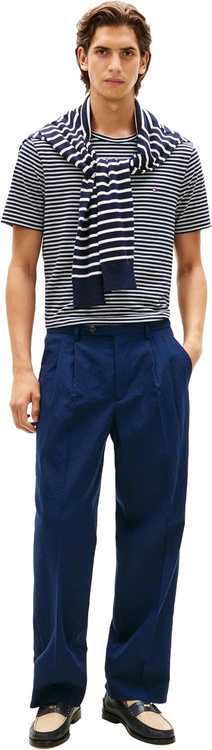 POLO HOMBRE TOMMY HILFIGER MANGA CORTA ALGODÓN CUELLO REDONDO REGULAR FIT - 3