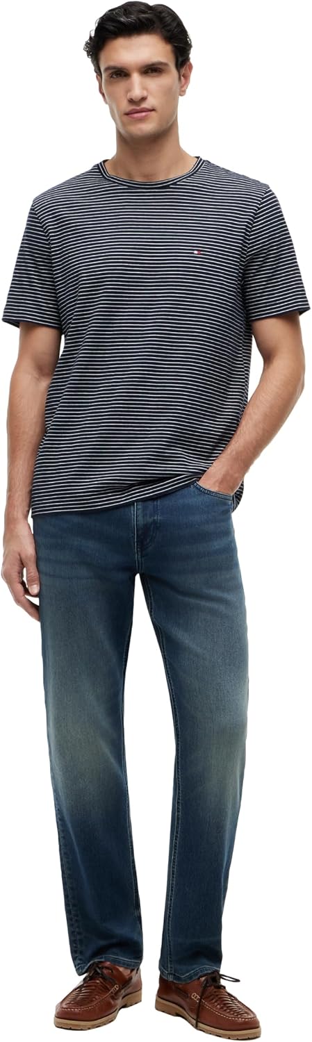 POLO HOMBRE TOMMY HILFIGER MANGA CORTA ALGODÓN CUELLO REDONDO REGULAR FIT - 3