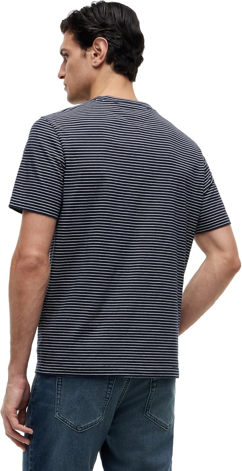 POLO HOMBRE TOMMY HILFIGER MANGA CORTA ALGODÓN CUELLO REDONDO REGULAR FIT - 4