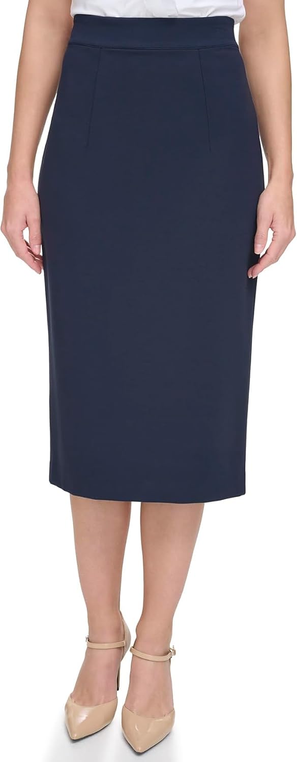 FALDA MIDI PARA MUJER TOMMY HILFIGER PONTE - 1