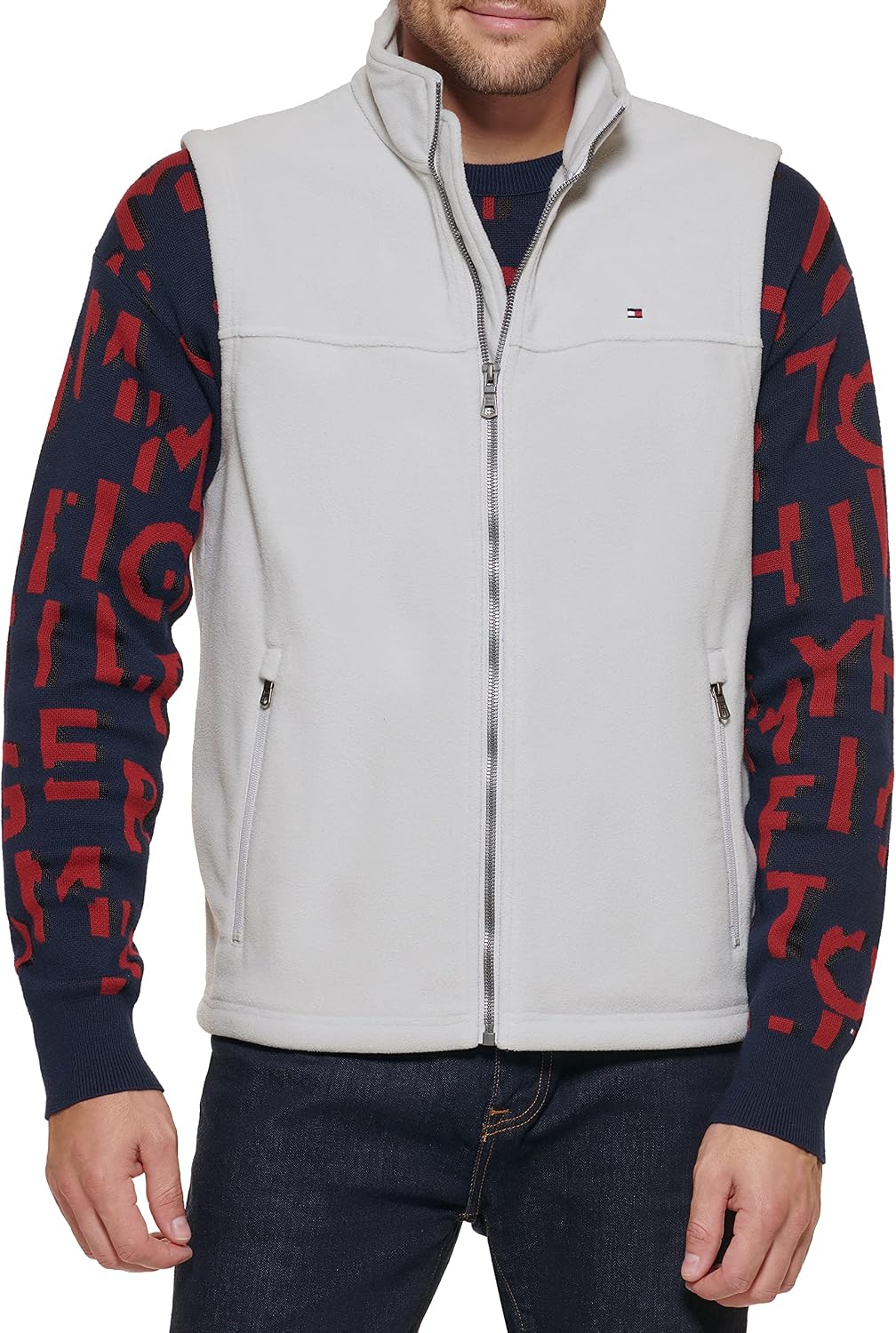 CHALECO PARA HOMBRE TOMMY HILFIGER POLAR LIGERO - 1