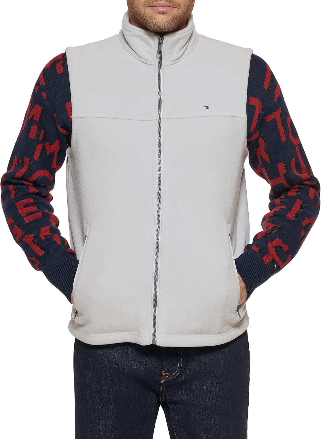 CHALECO PARA HOMBRE TOMMY HILFIGER POLAR LIGERO - 3