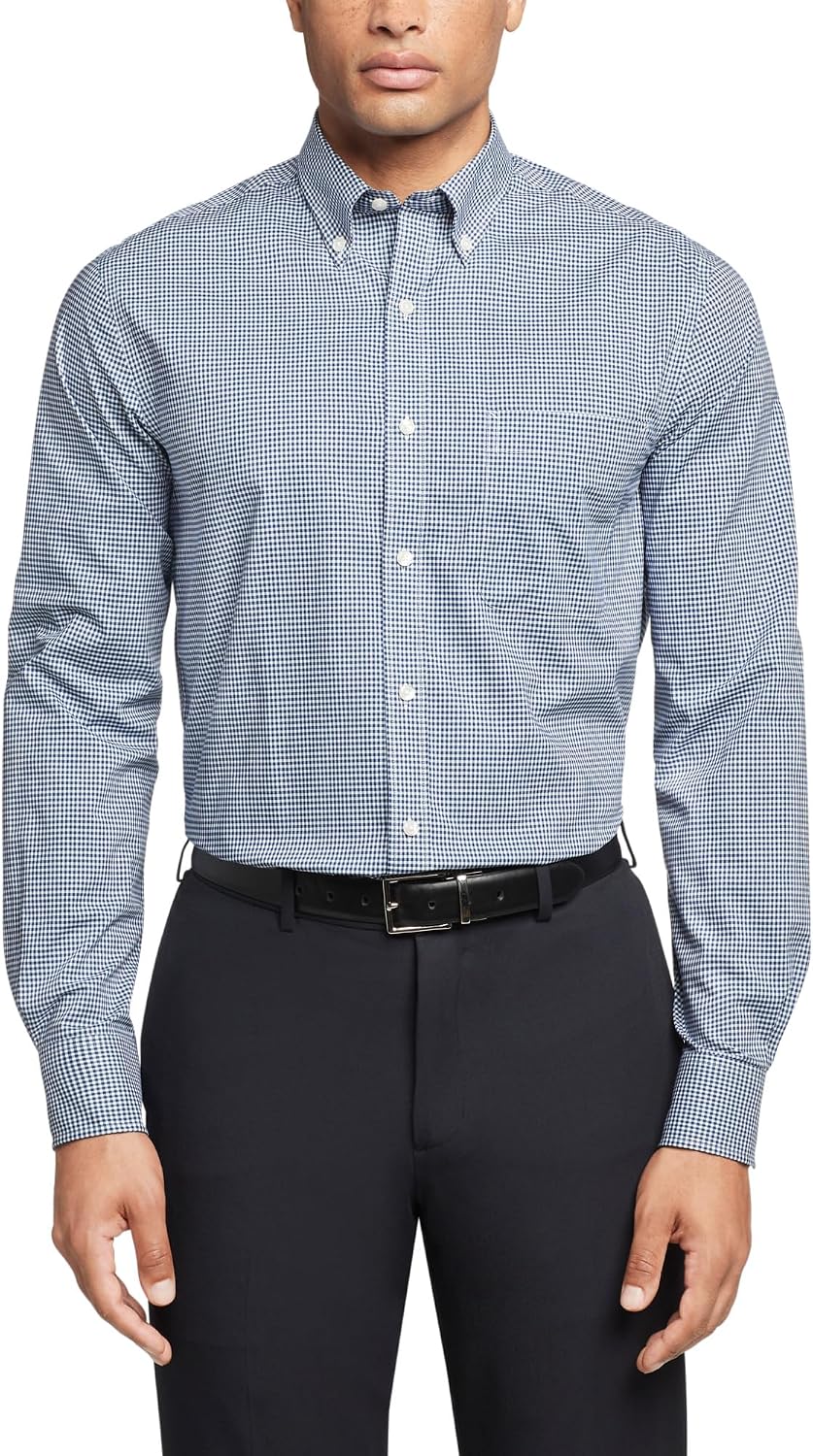 CAMISA DE HOMBRE TOMMY HILFIGER REGULAR FIT NON IRON GINGHAM - 1