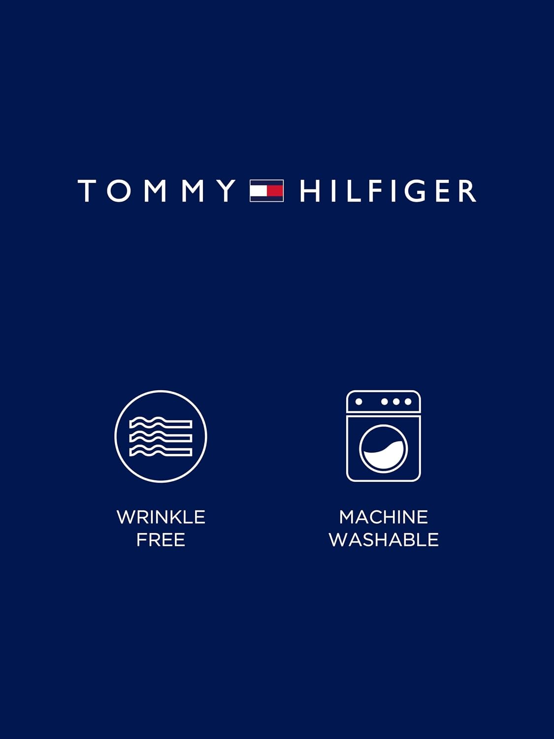 CAMISA DE VESTIR PARA HOMBRE TOMMY HILFIGER SLIM FIT SIN PLANCHADO CUADRO VICHY - 4