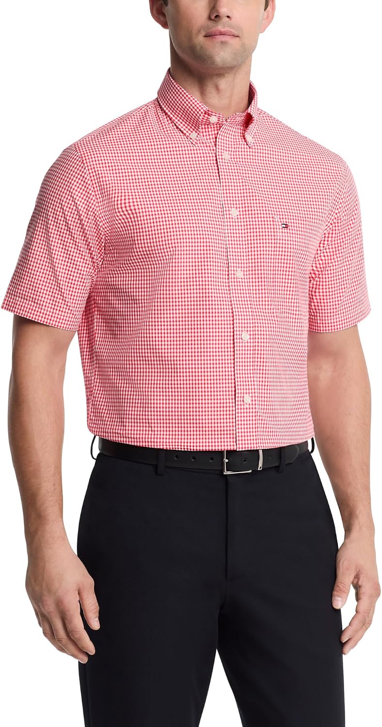 CAMISA DE HOMBRE TOMMY HILFIGER ADAPTIVE MANGA CORTA - 1