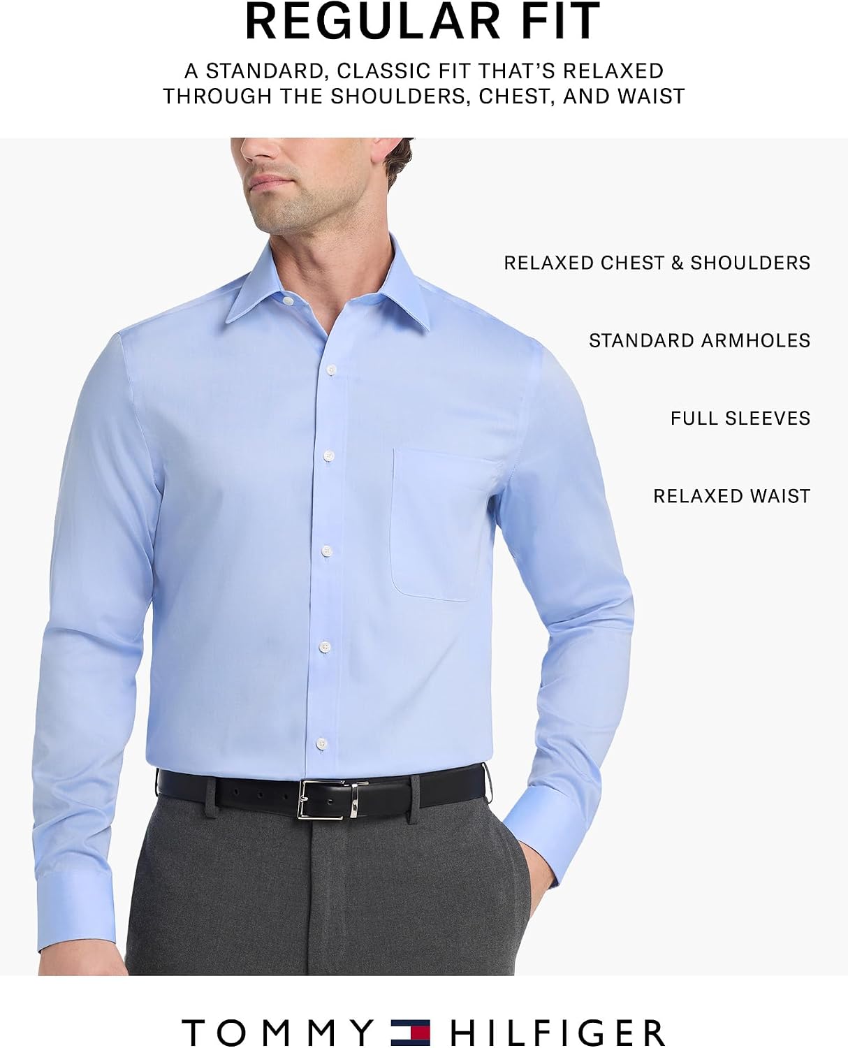 CAMISA DE HOMBRE TOMMY HILFIGER ADAPTIVE MANGA CORTA - 5