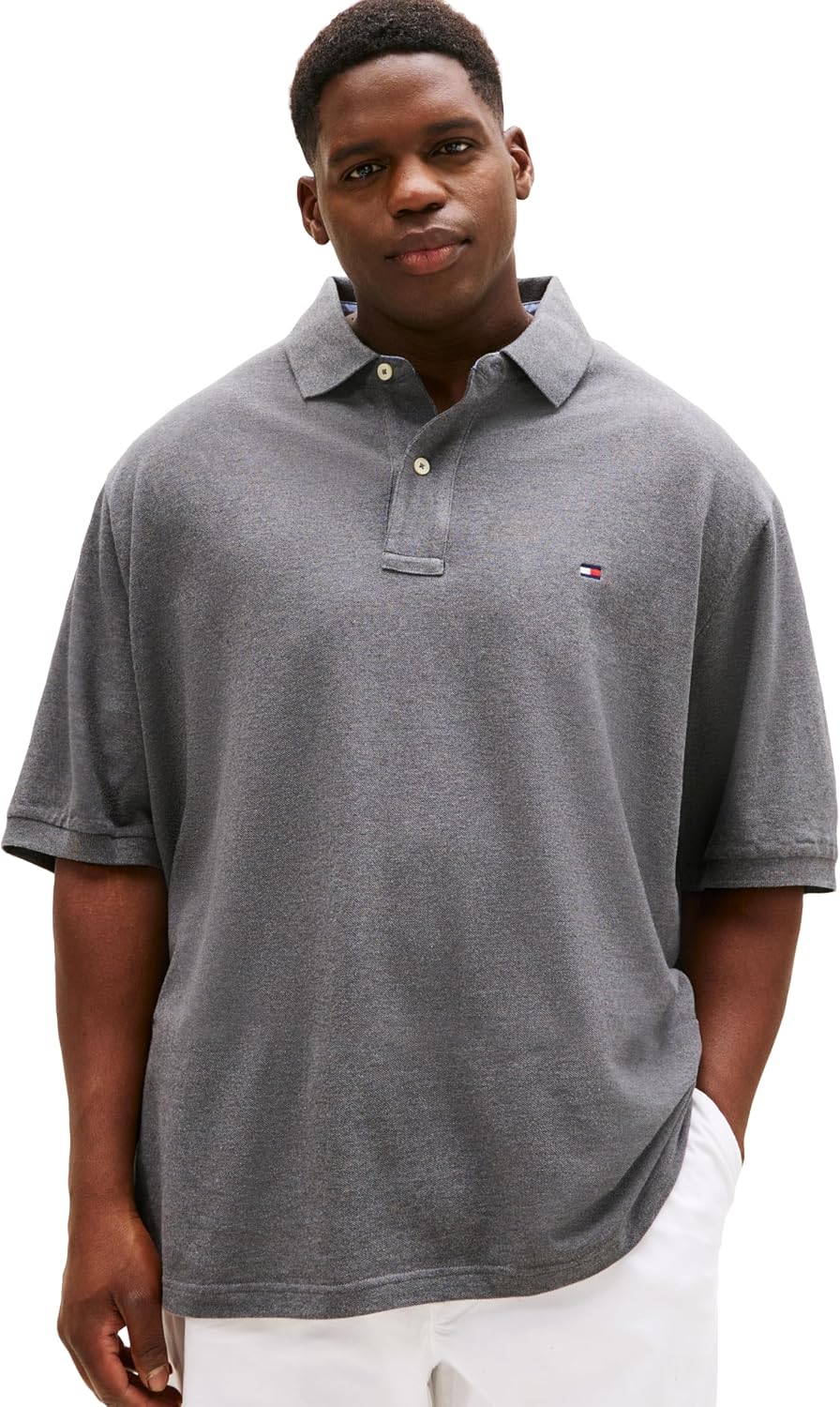 POLO PARA HOMBRE TOMMY HILFIGER BT PRESCOTT STP CLF MANGA CORTA - 1