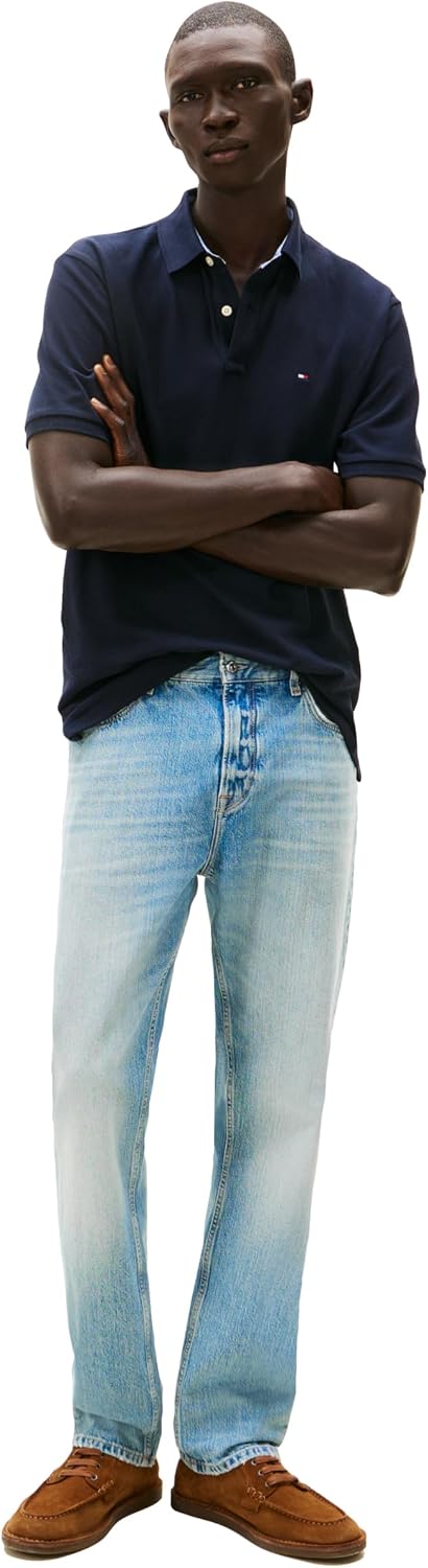POLO PARA HOMBRE TOMMY HILFIGER MANGA CORTA ALGODÓN PIQUÉ AJUSTE CLÁSICO - 4