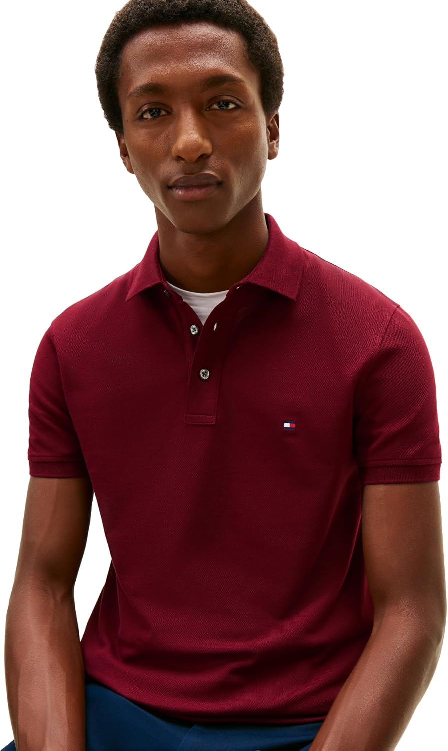 POLO HOMBRE TOMMY HILFIGER SLIM FIT ALGODÓN ORGÁNICO CON STRETCH - 2