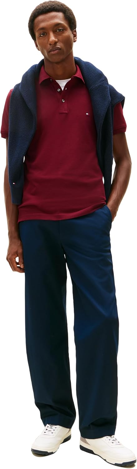 POLO HOMBRE TOMMY HILFIGER SLIM FIT ALGODÓN ORGÁNICO CON STRETCH - 3