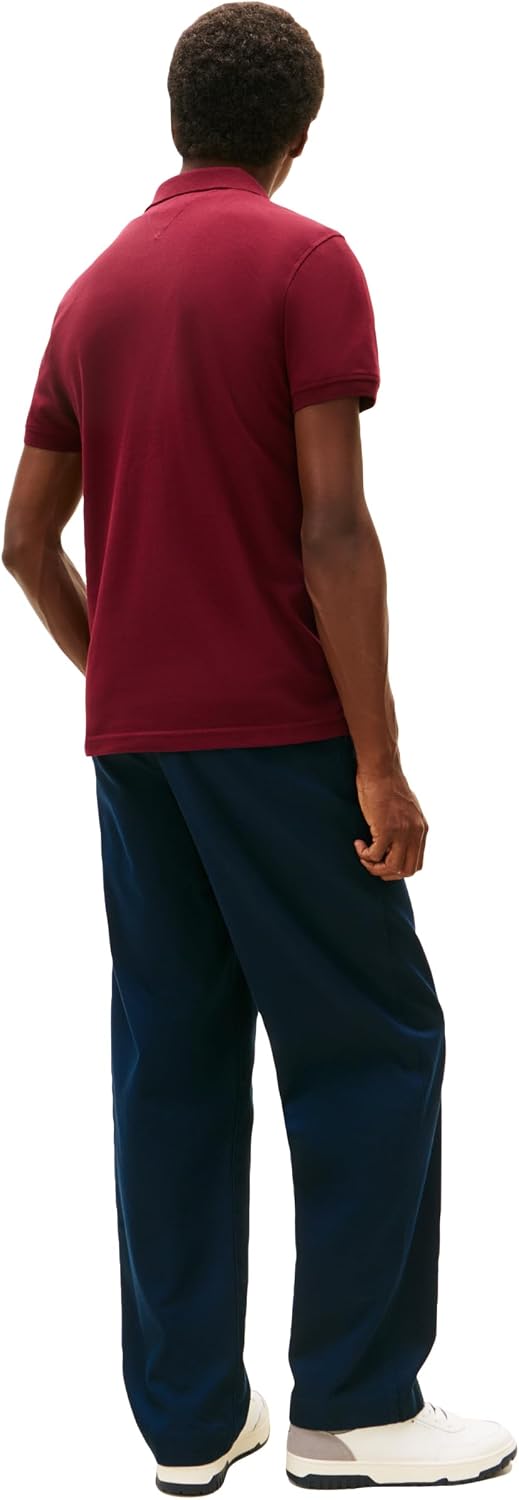 POLO HOMBRE TOMMY HILFIGER SLIM FIT ALGODÓN ORGÁNICO CON STRETCH - 4