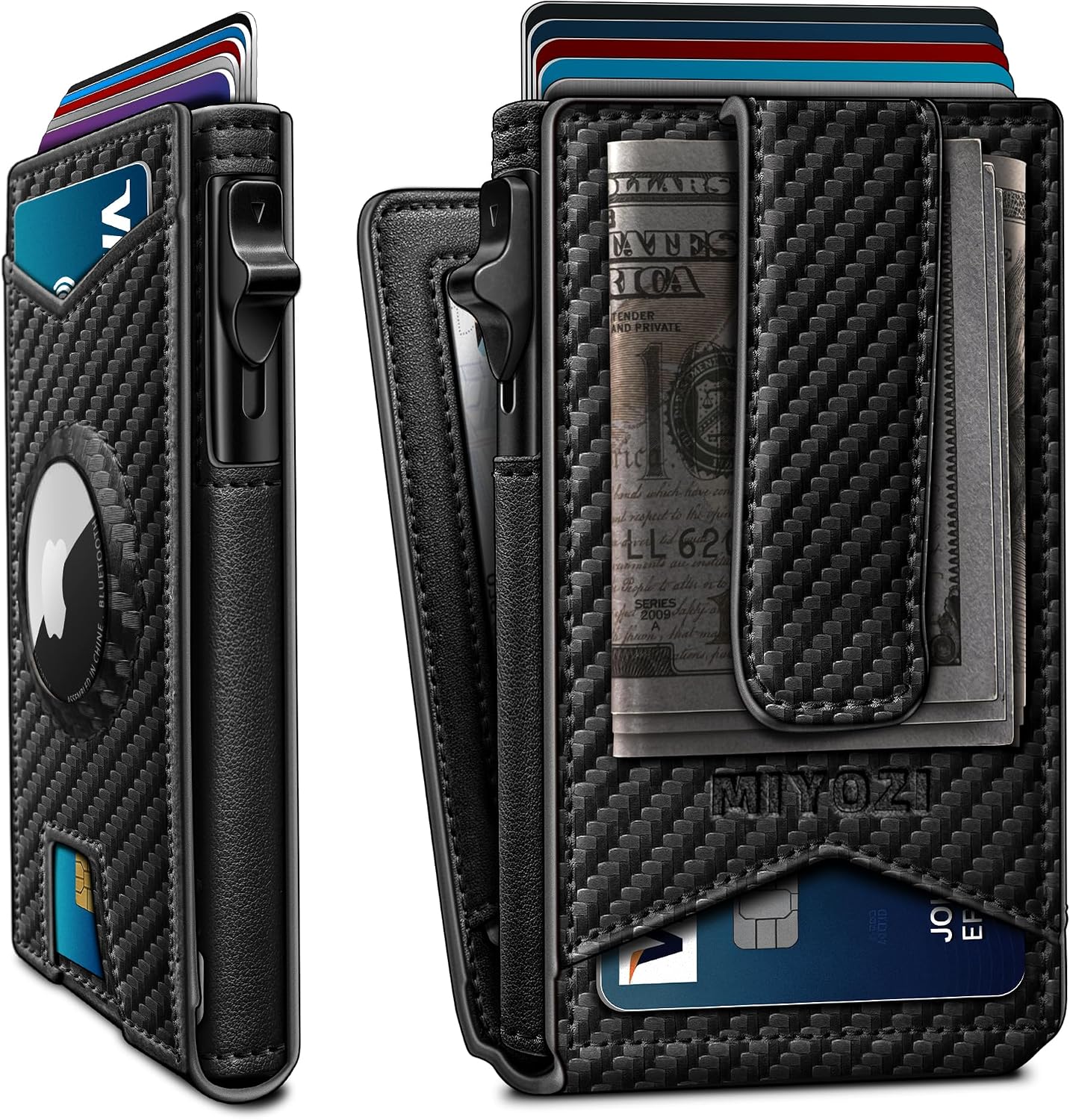 BILLETERA PARA HOMBRE MIYOZI POP-UP CON CLIP PARA DINERO Y PROTECCIÓN RFID - 1