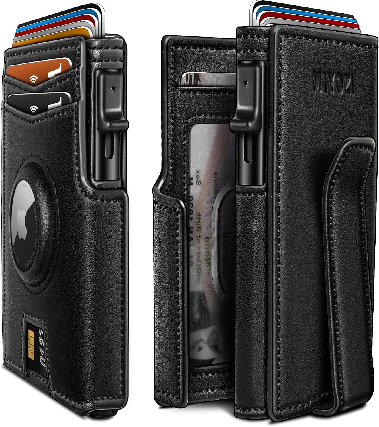 BILLETERA PARA HOMBRE MIYOZI POP UP CON CLIP PARA DINERO Y PROTECCIÓN RFID - 1