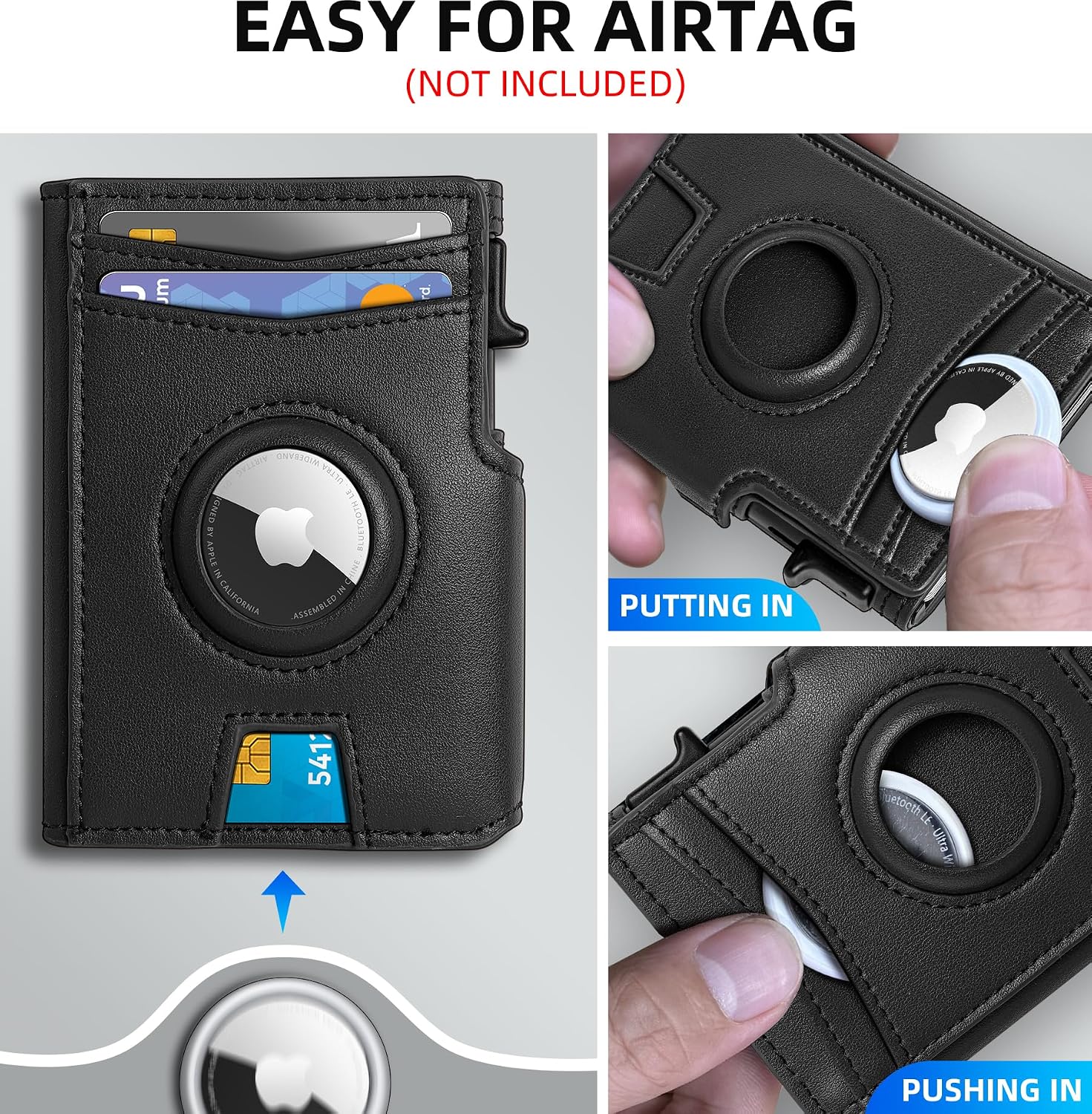 BILLETERA PARA HOMBRE MIYOZI POP UP CON CLIP PARA DINERO Y PROTECCIÓN RFID - 4