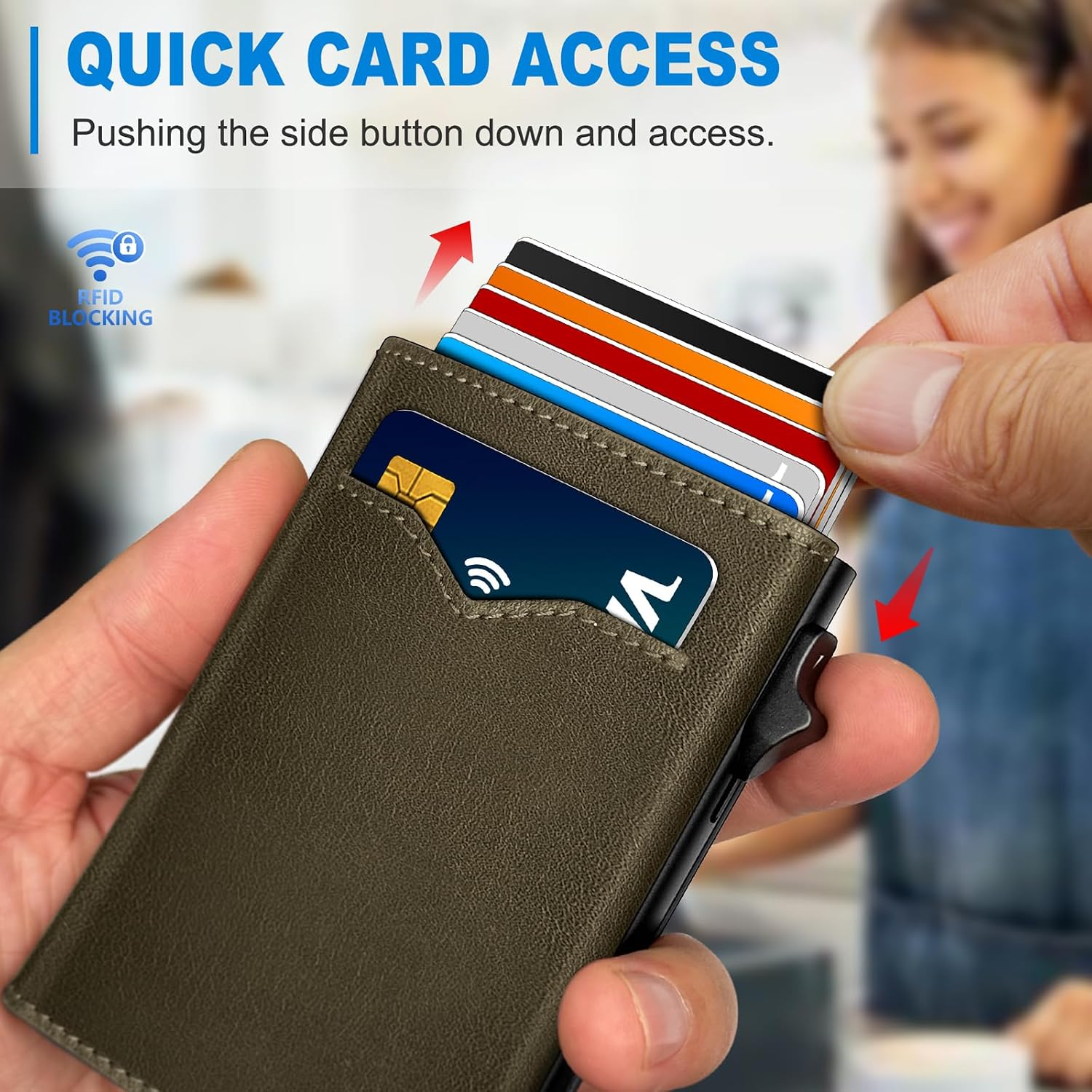 BILLETERA PARA HOMBRE MIYOZI CON BLOQUEO RFID Y ESTUCHE METÁLICO - 5