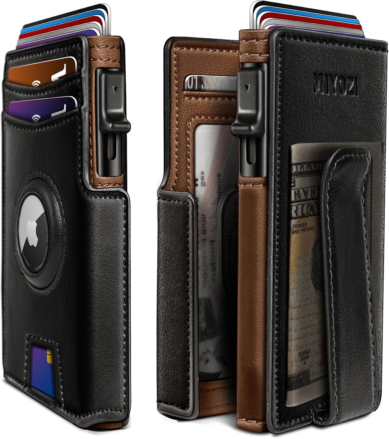 BILLETERA PARA HOMBRE MIYOZI POP UP CON CLIP PARA DINERO Y PROTECCIÓN RFID - 1
