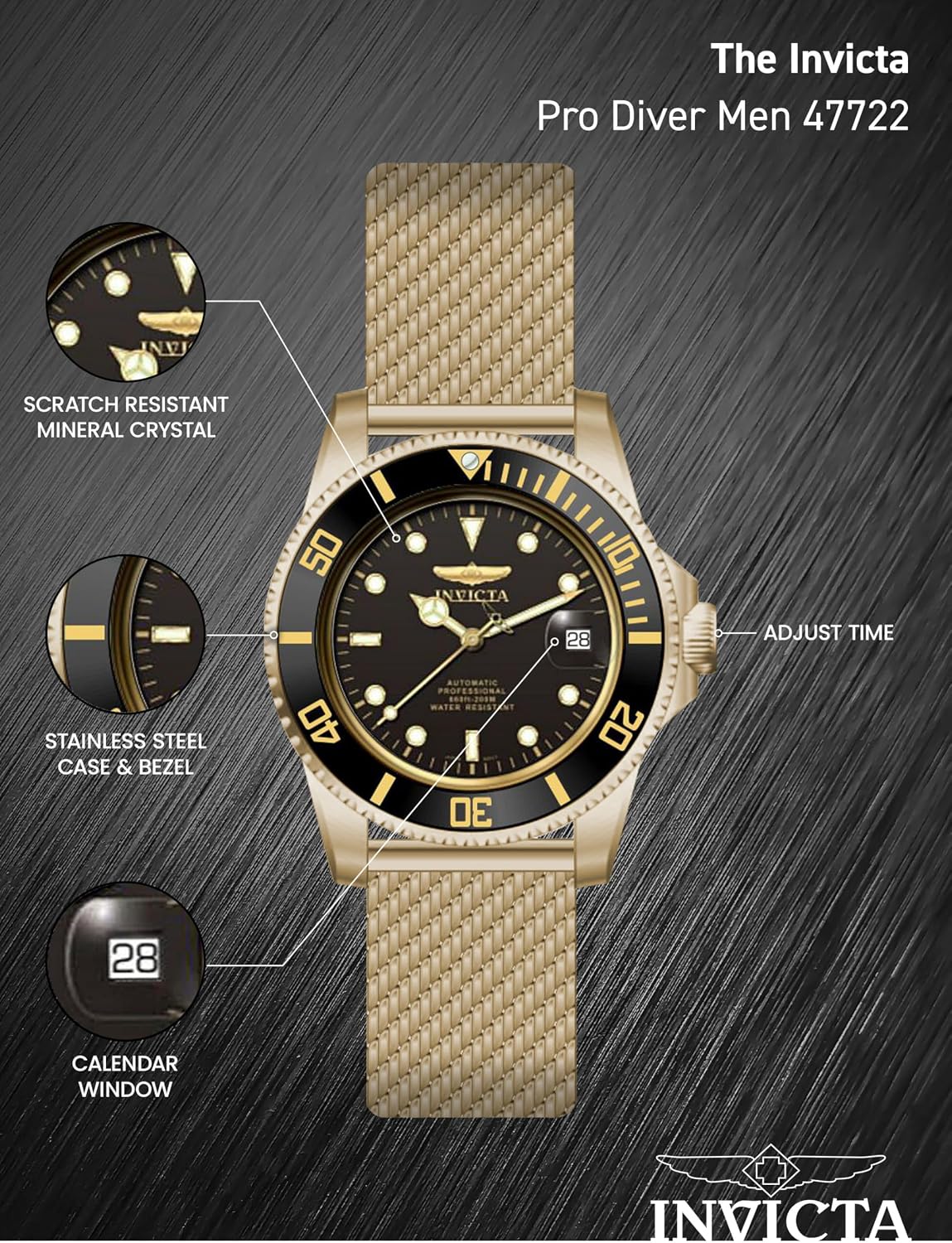RELOJ DE PULSERA INVICTA - 4