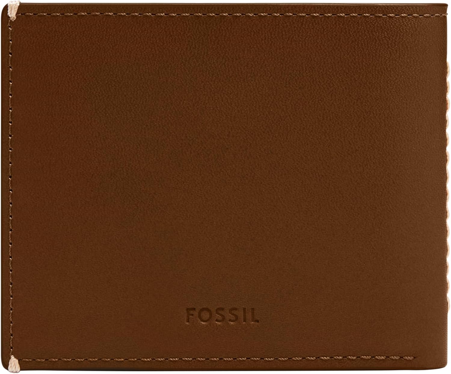 BILLETERA PARA HOMBRE FOSSIL WESTOVER DE CUERO MARRÓN - 4