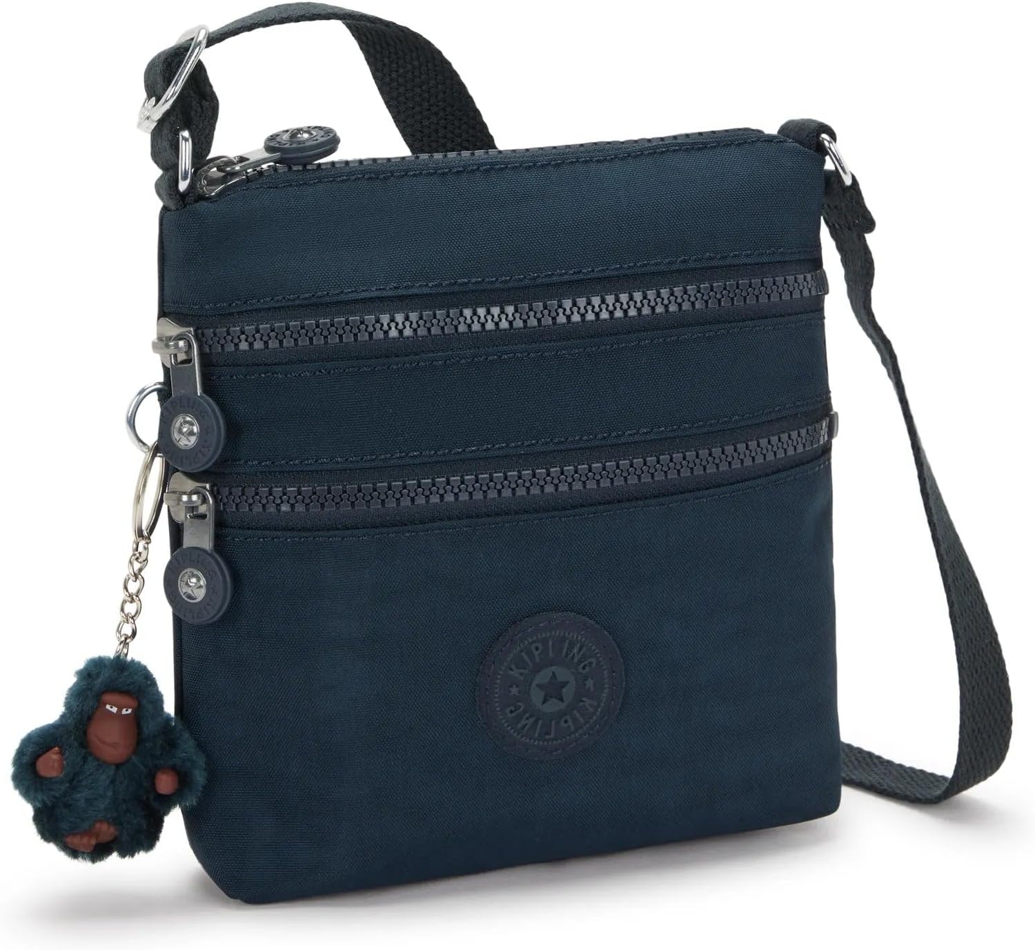 BOLSO MINI KIPLING ALVAR EXTRA SMALL AZUL - 4