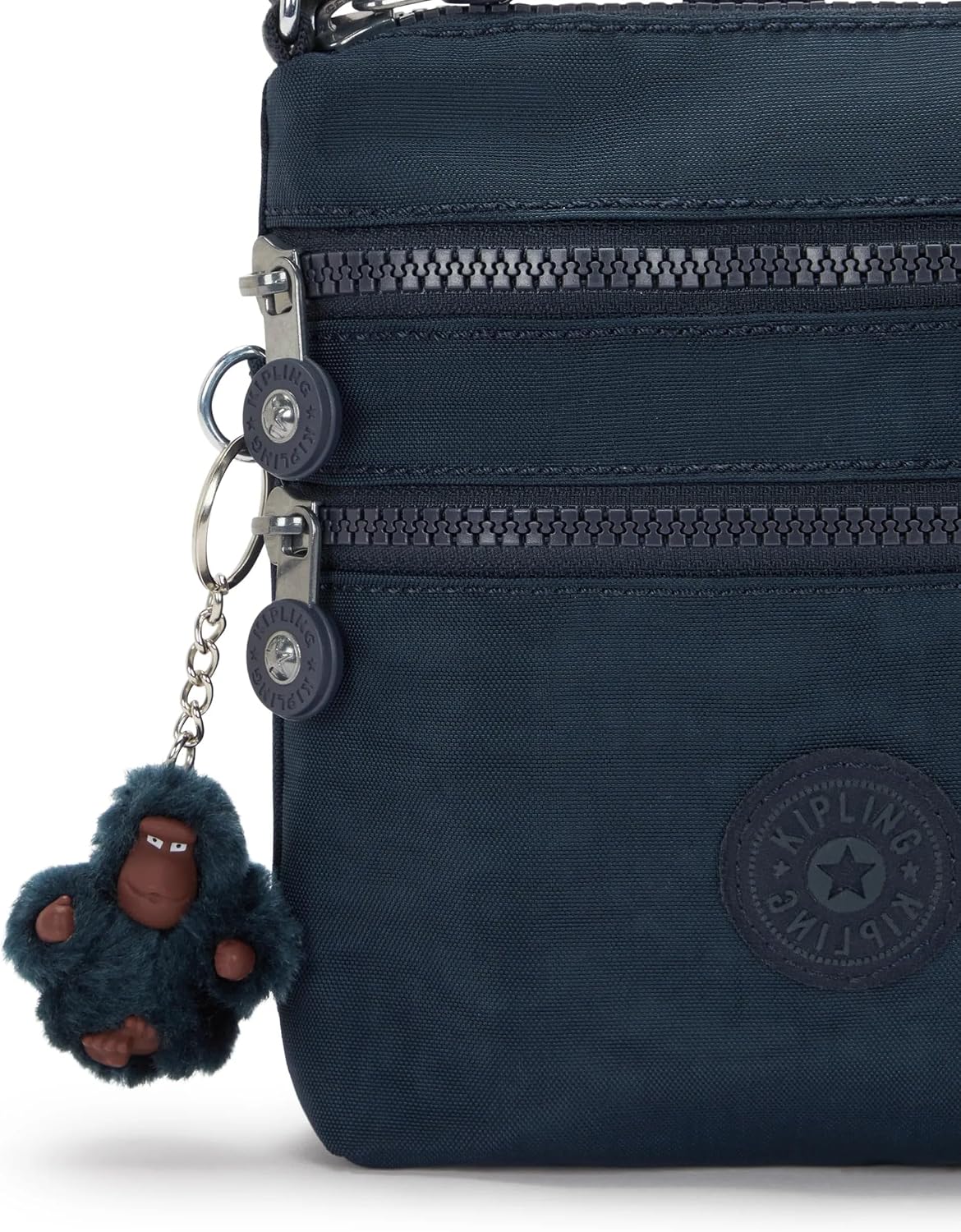 BOLSO MINI KIPLING ALVAR EXTRA SMALL AZUL - 5