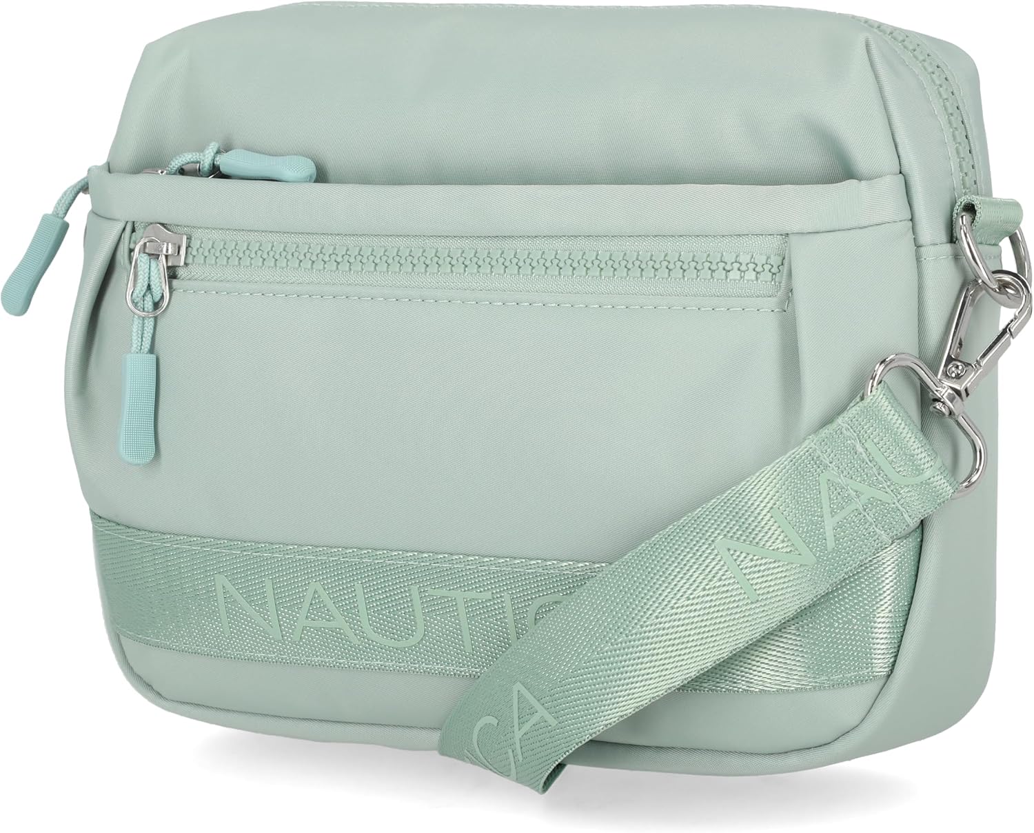 BOLSO CRUZADO Y CANGURERA NAUTICA NYLON BEAN CON CORREA AJUSTABLE - 1