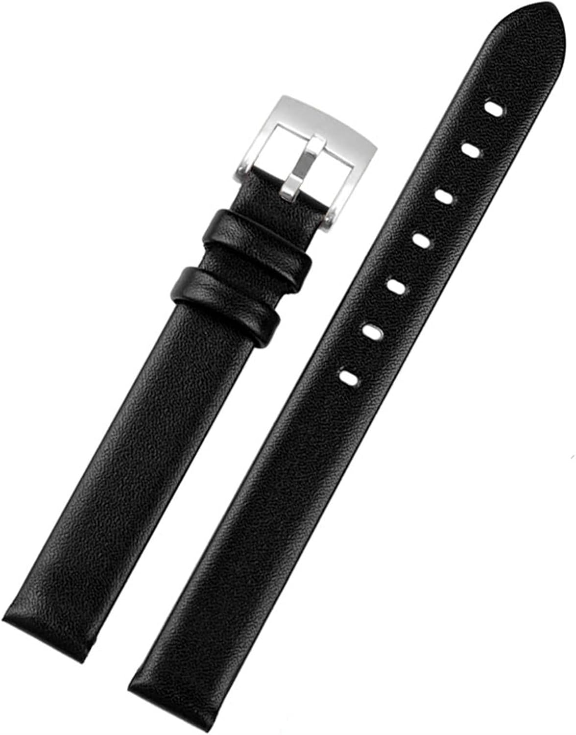 CORREA DE CUERO GENUINO PARA RELOJ SWAROVSKI 5158517/5158544/5158972 12MM TAMAÑO PEQUEÑO PARA MUJER - 1
