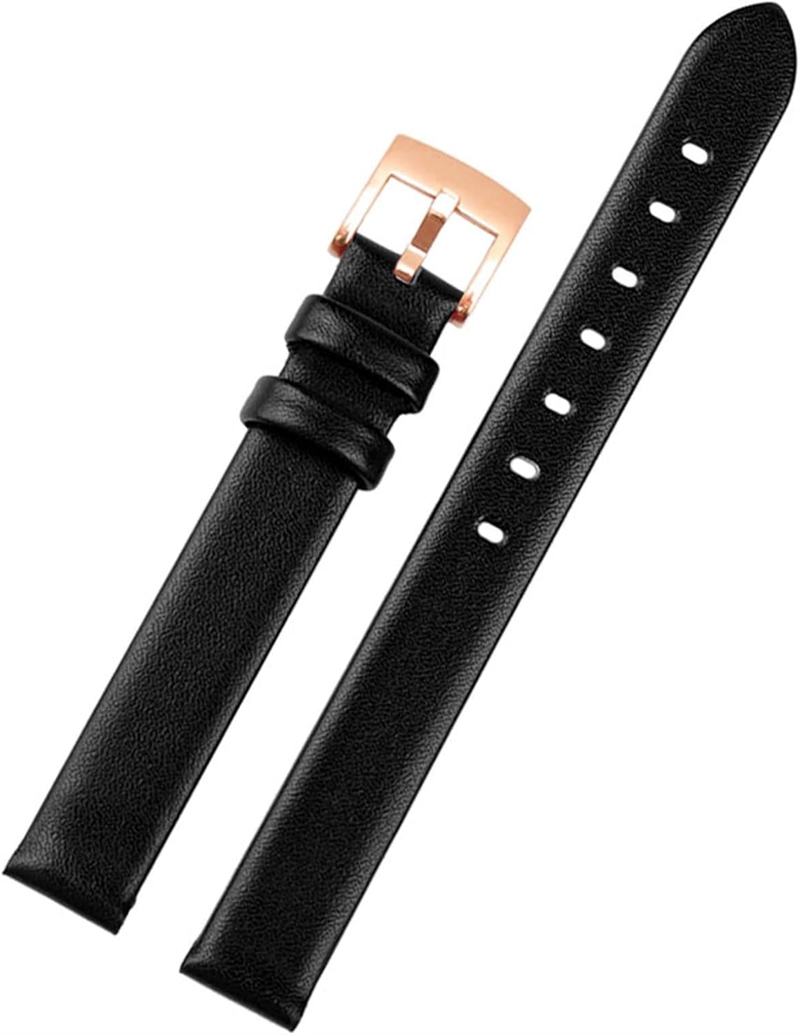 CORREA DE CUERO GENUINO PARA RELOJ SWAROVSKI 5158517/5158544/5158972 12MM TAMAÑO PEQUEÑO PARA MUJER - 1