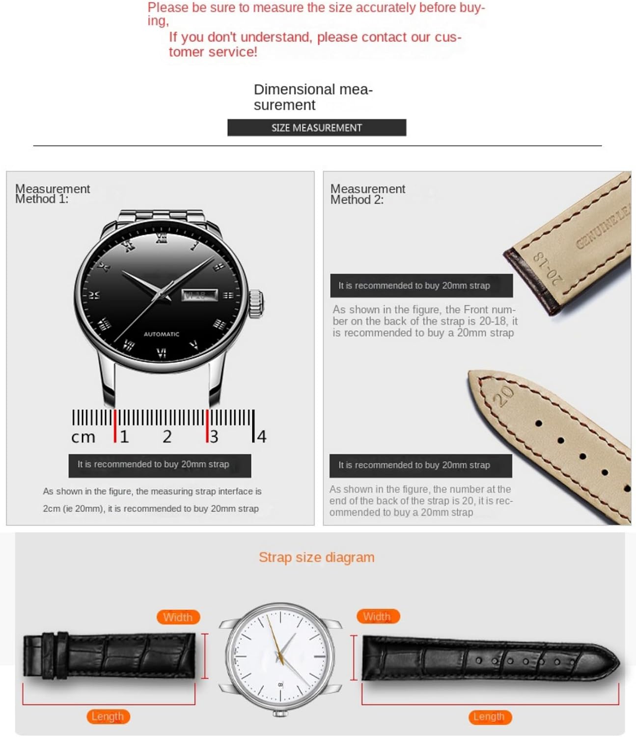PULSERA COMPATIBLE CON RELOJ SWAROVSKI ROMAN NUMERAL, CORREA DE SEDA 14MM PARA MUJER - 2