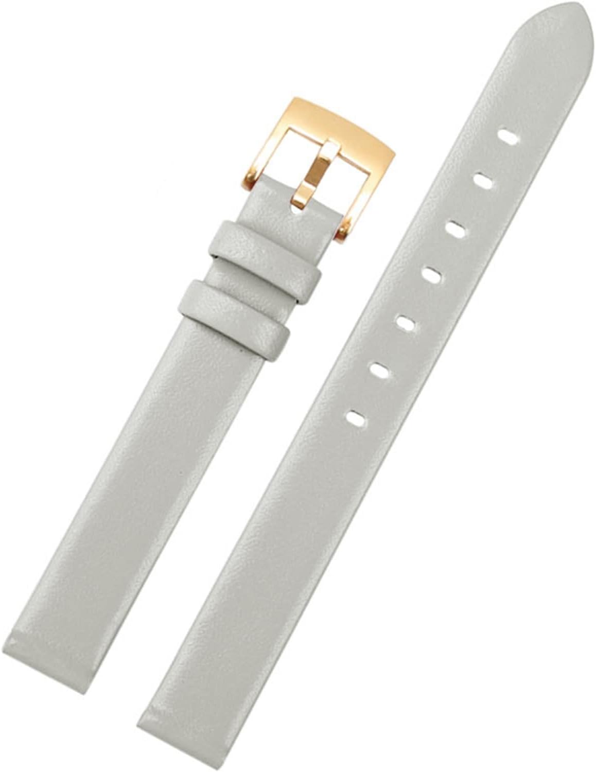 PULSERA DE CUERO GENUINO OBAEHH PARA RELOJ SWAROVSKI 12MM TAMAÑO PEQUEÑO MUJER - 1