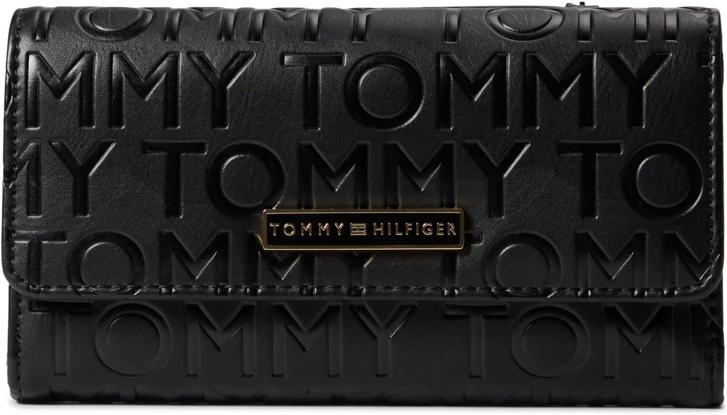 BILLETERA CONTINENTAL TOMMY HILFIGER IRENE II AZUL MARINO TALLA ÚNICA - 2