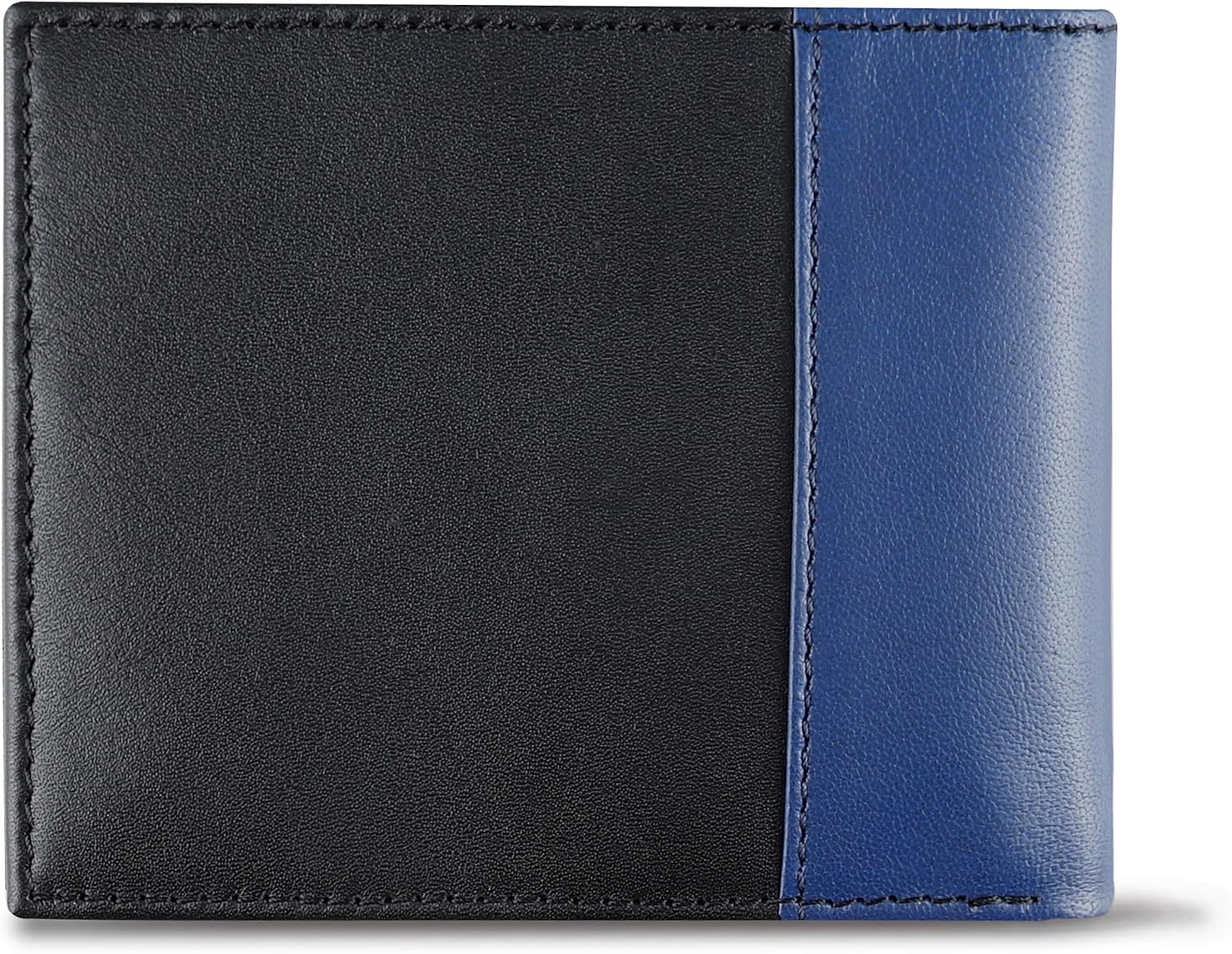 BILLETERA SLIM BIFOLD DE CUERO TWO-TONE TOMMY HILFIGER PARA HOMBRE AZUL/NEGRO - 3
