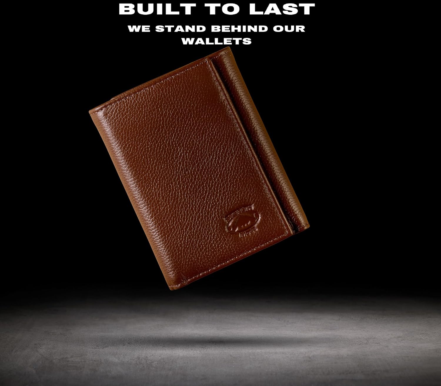 BILLETERA TRIFOLD DE CUERO STEALTH MODE PARA HOMBRE CON BLOQUEO RFID - 4