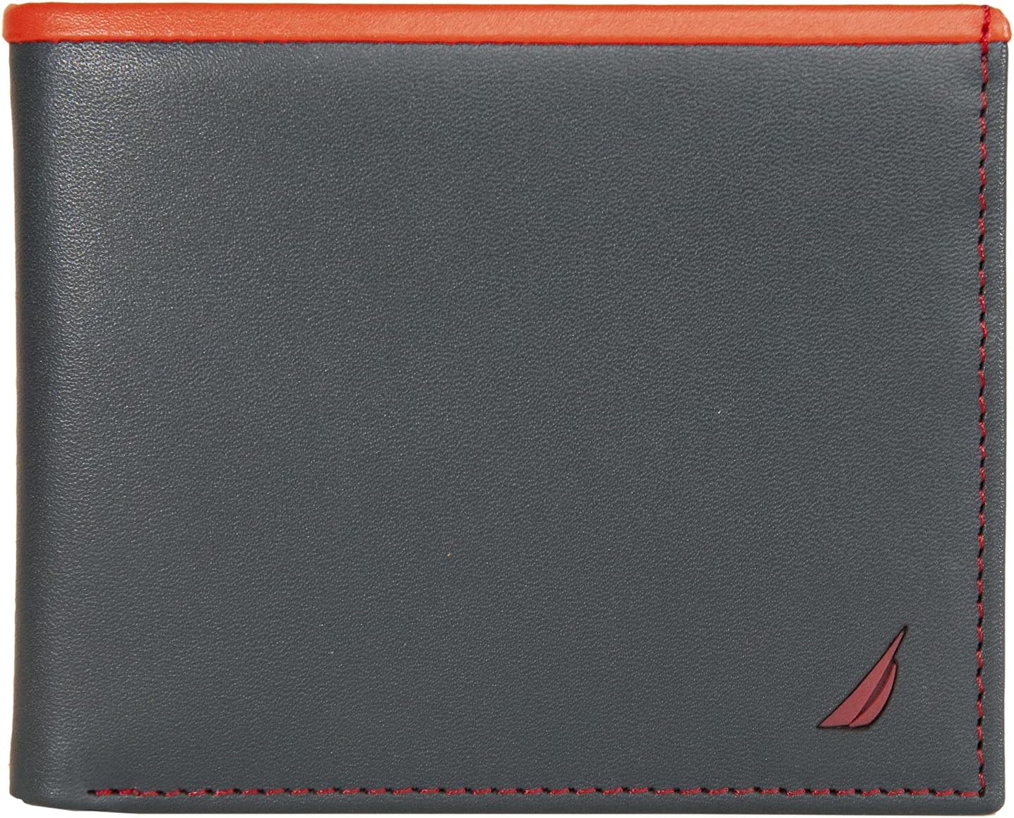 BILLETERA PARA HOMBRE NAUTICA BIFOLD DE CUERO CON BLOQUEO RFID - 1