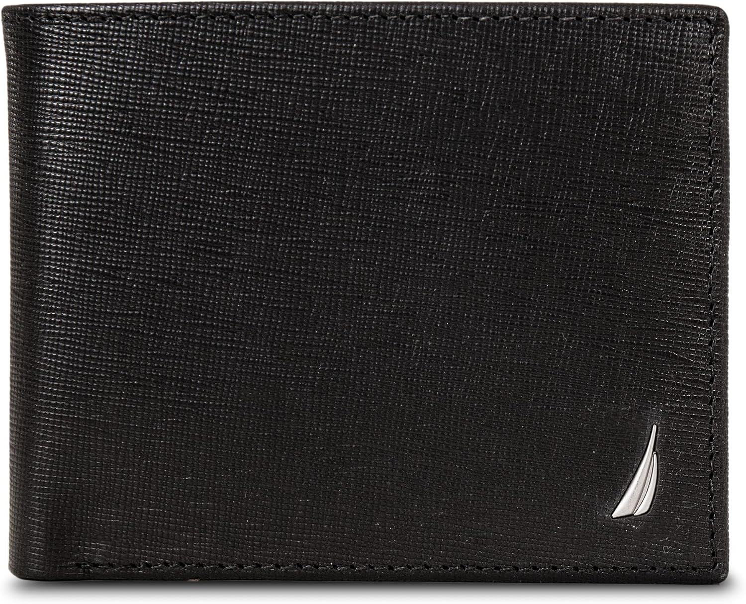 BILLETERA PARA HOMBRE NAUTICA BIFOLD DE CUERO CON BLOQUEO RFID - 1
