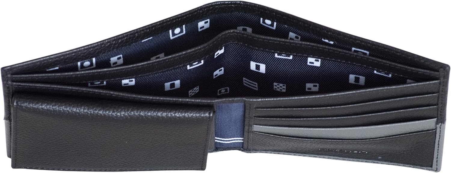 BILLETERA PARA HOMBRE NAUTICA BIFOLD DE CUERO CON BLOQUEO RFID - 2